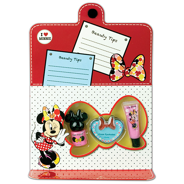 Набор детской декоративной косметики для лица и ногтей из серии Minnie  